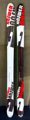 Blizzard The Answer IQ Max Size-191cm Dimens.135-110-125 Radius-30m Exc. Cond!