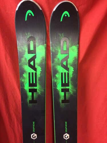 USED 2017 HEAD MONSTER 108 TI SKIS (170 CM) + TYROLIA ATTACK DEMO BINDINGS