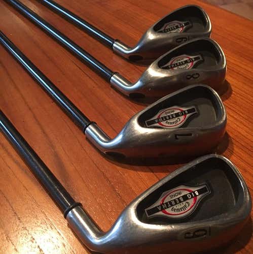 6, 7, 8, 9 Callaway Big Bertha Firm Flex Graphite Shaft Irons
