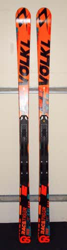 2017 Volkl Racetiger Speedwall GS w/Marker Pre-Drilled Race Plates size-166cm