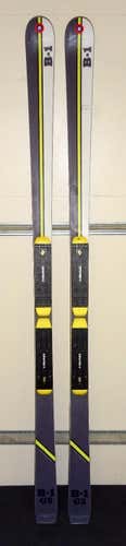 BOMBER GS B-1 Giant Slalom Race Skis w/Head Race Plates size-185cm Radius-27