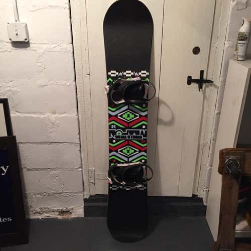 USED 2010 K2 Snowboard With Nitro Bindings