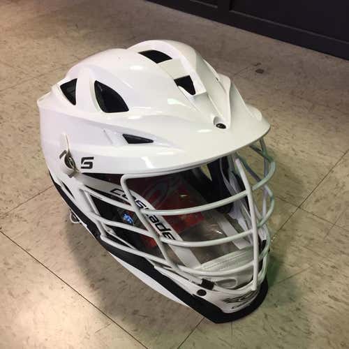 Cascade S - White Shell With White Mask