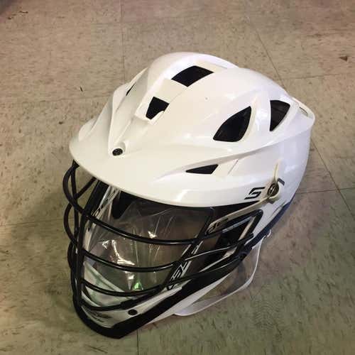 Cascade S - White Shell Black Mask