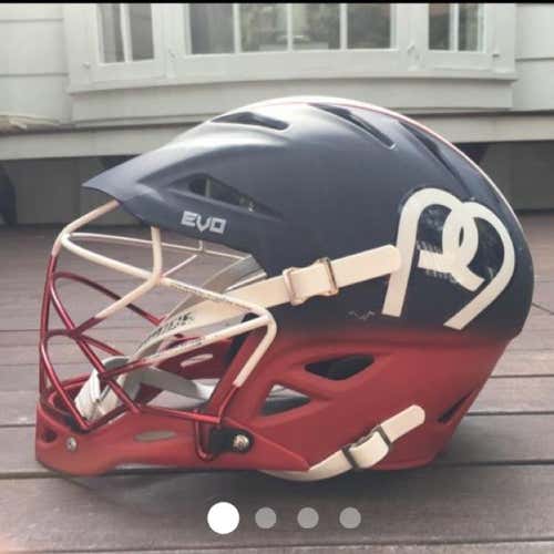 Limited Edition Project Nine Warrior Evo Lacrosse Helmet