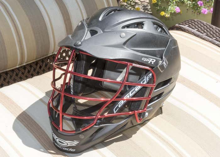 Black Cascade CPXR with Rare Red Chrome Face Mask