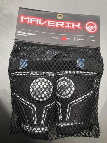 New Mavrick Charger Lacrosse Arm Pads Size Small