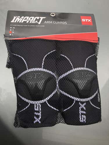 New STX Impact lacrosse arm pads Size Medium
