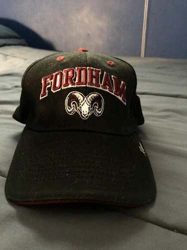 Fordham Rams Adjustable Black Hat - (price lowered)