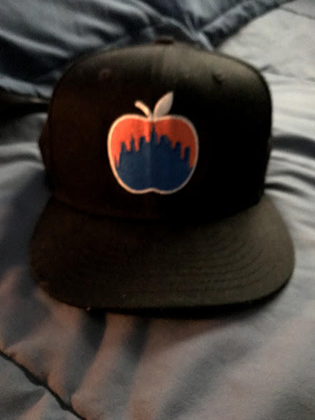 New York Mets Apple Skyline Snapback - Barstool Sports Hat