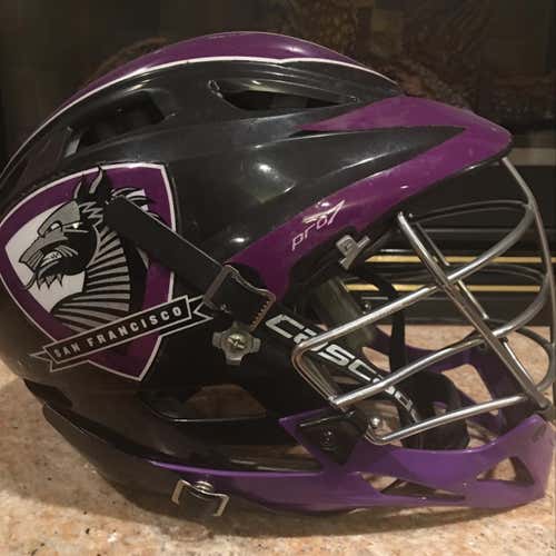 San Francisco Dragons Game Used Helmet