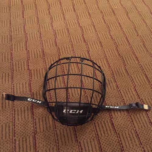 Black CCM Cage Sr. Large