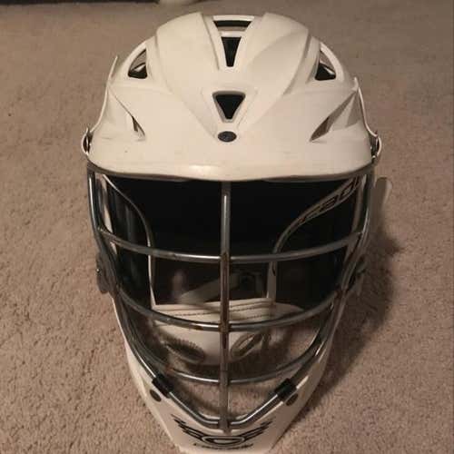 White Cascade R With Silver Mask
