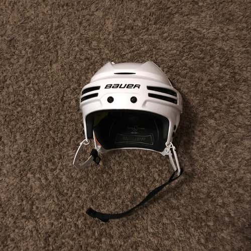 Bauer ReAct White Senior Helmet