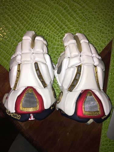 Maverik Rome RX3 Gloves - Red, White, and Blue