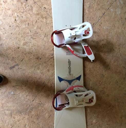 Rad Air Board with Boots And Bindings