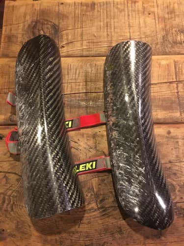 Leki WC Carbon Fiber Shin Guards