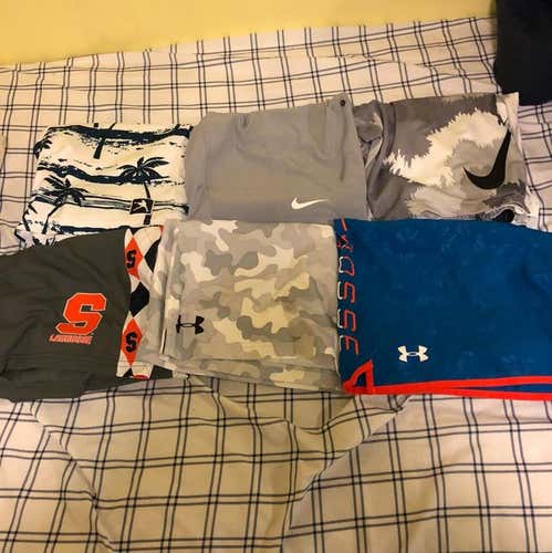 Lot Of 6 Training Shorts, Some Used Lightly, Some Never Worn