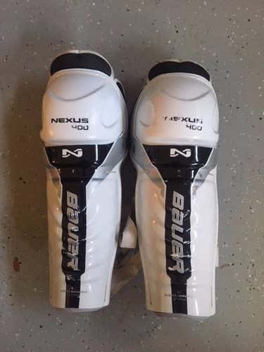 Bauer Nexus 400 Shin Guards. 13 inch