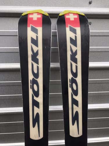 Stockli Race ski with bindings