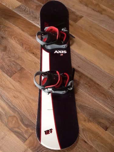 Axis Charger 127cm Snowboard Bindings and Burton Bag