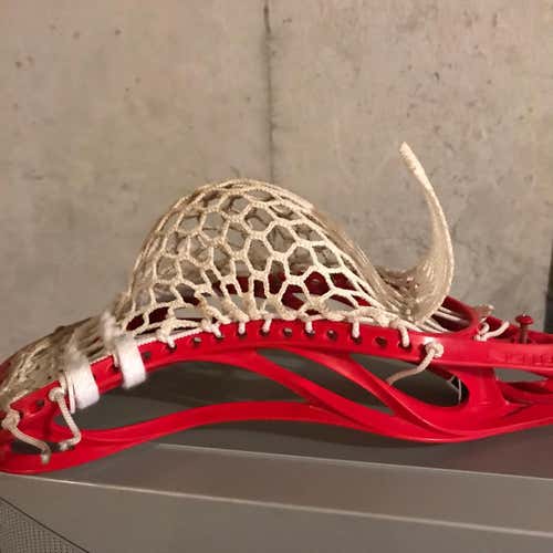 Warrior Burn Lacrosse Head With StrinKing 3x Mesh
