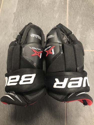 Bauer 1X Gloves Black/Black Size 12