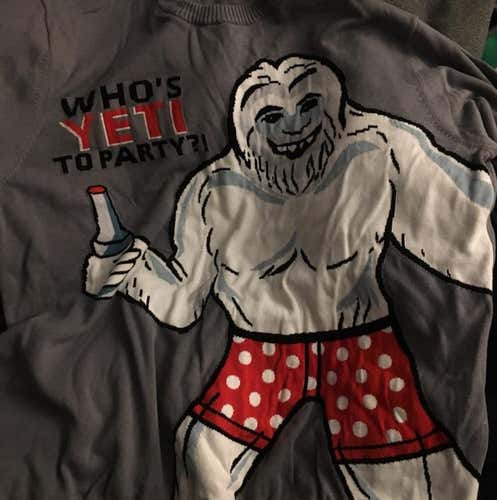 Yeti Ugly Christmas Sweater
