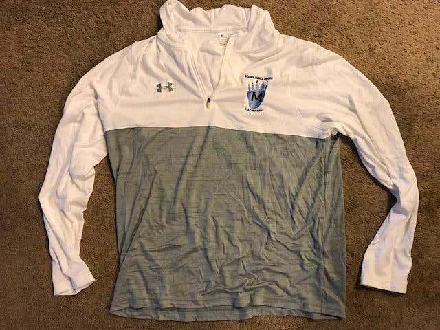 UA MXB Bears Lacrosse 1/4 zip with hood