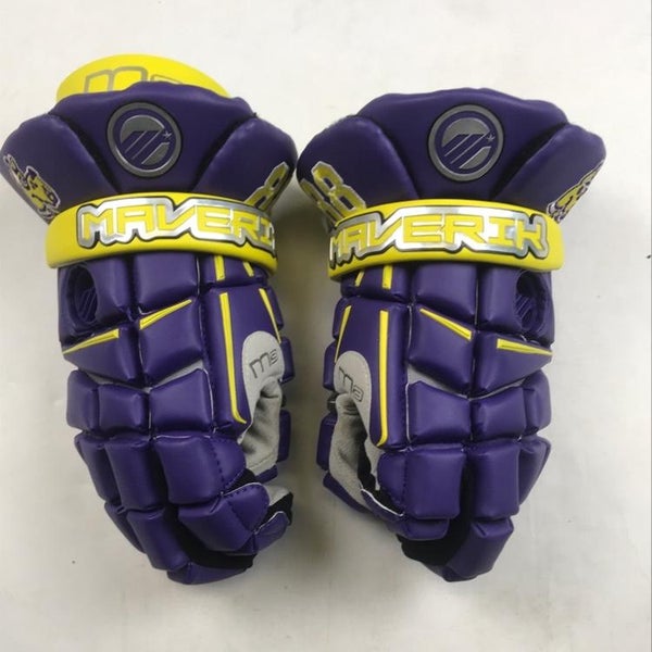 Albany University Maverik M3- Lacrosse Gloves - Size 13 No Trade