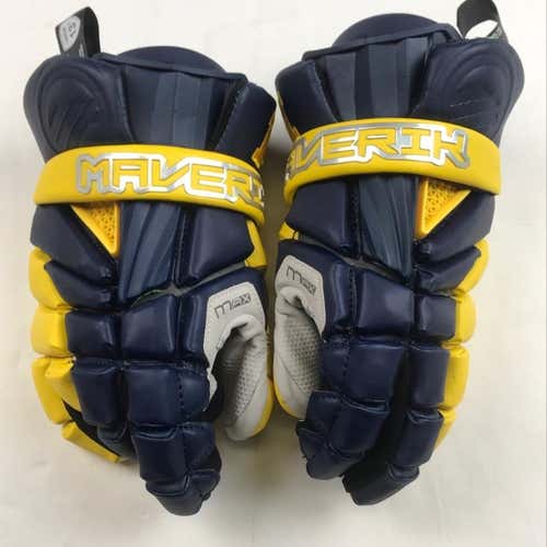 New - Michigan Maverik Max - Lacrosse Gloves - Size 13 - No Trades