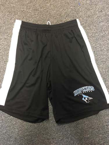 Adult Medium Hopkins lacrosse shorts with pockets