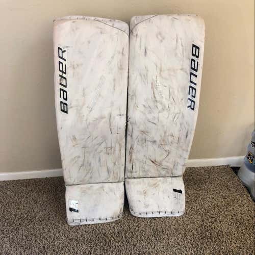 Bauer 1s Goal Pad Medium White