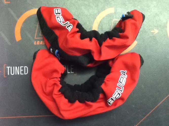 Bauer Hockey Skate Blade Jacket Guard Soaker LARGE Red