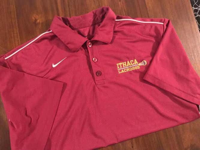 NIKE Dri-fit Polo - Ithaca Lacrosse