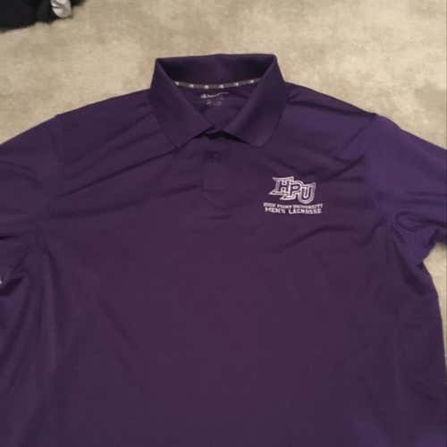 High Point University Men's Lacrosse Polo (XL)