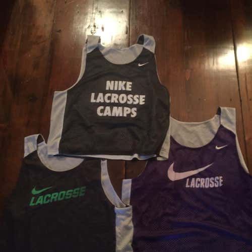 Nike Lacrosse Nike Sports Camps Reversible Jersey / Pinnie 3 Pack