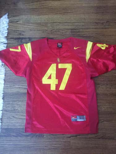 Clay Matthews USC jersey.   Youth Large