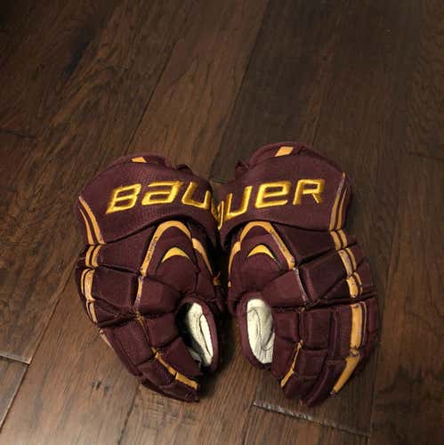 Pro Stock University of Minnesota Gophers Hockey Gloves And Pants