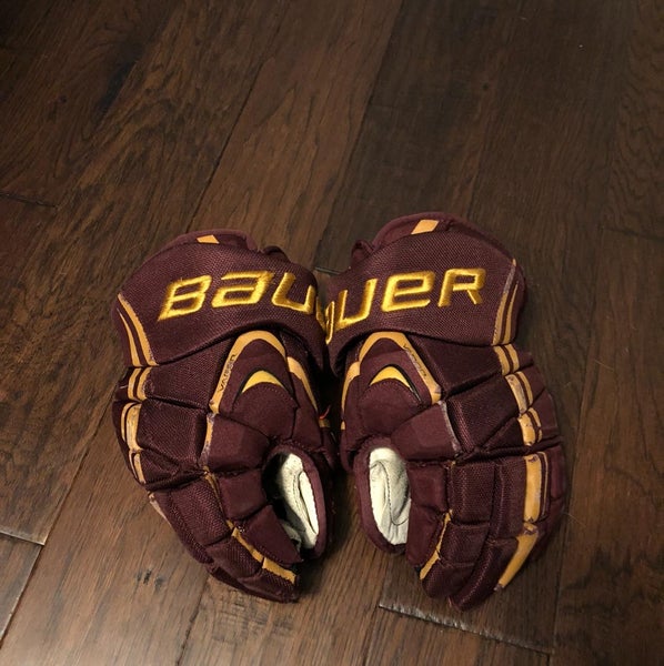 Pro Stock University of Minnesota Gophers Hockey Gloves And Pants