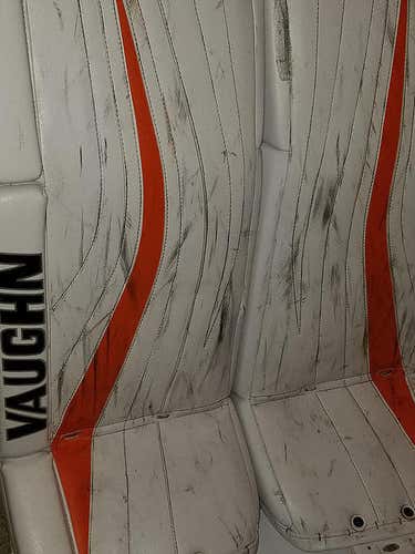New Combo Deal! Alex Lyon Philadelphia Flyers Goalie Leg Pad, Glove & Blocker Set
