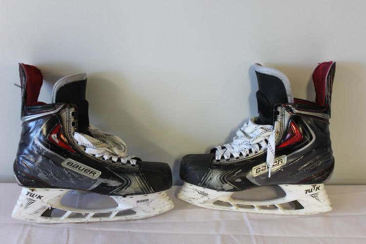 PRO STOCK Connor Carrick Bauer APX2 9.0D Skates - comes with sharpened brand new steel