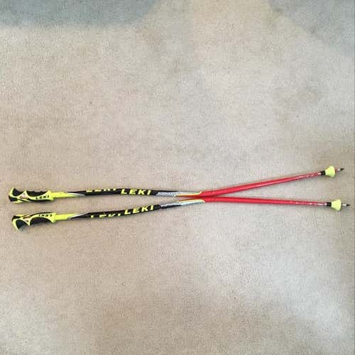 Leki World Cup Poles With trigger