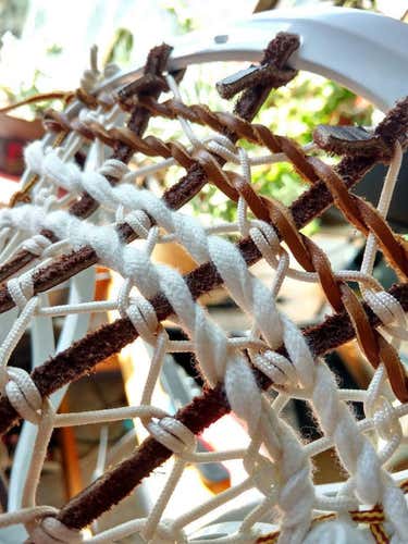 nike lakota myles thompson 6 shooter lacrosse head leather traditional