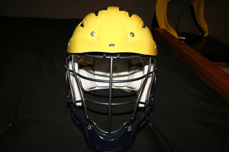 Brand New University of Michigan Riddell Game Helmet