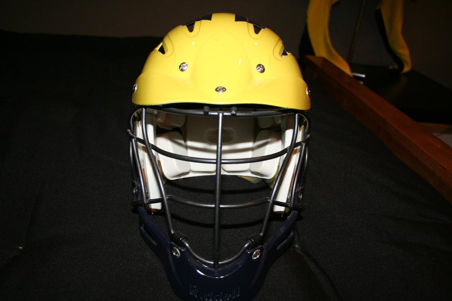 Brand New University of Michigan Riddell Game Helmet