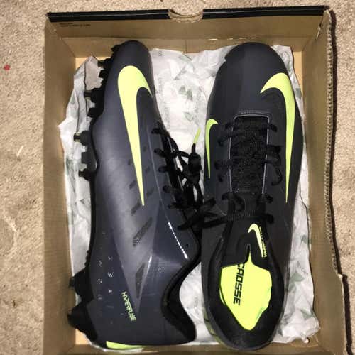 Dark Grey And Yellow Nike Hyperfuse Clears