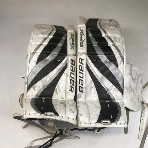 Bauer Reflex RC8 White Hockey Goalie Pads 30”