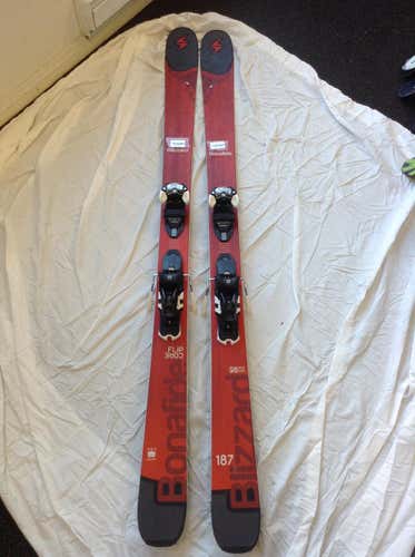 Blizzard Bonafide 187CM 2016 / 2017 Ski + Salomon Warden 13 Bindings #18762002