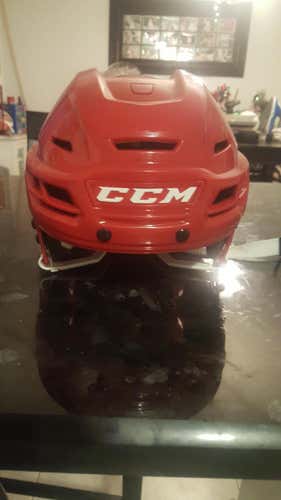 CCM tacks 710 helmet, red, size small